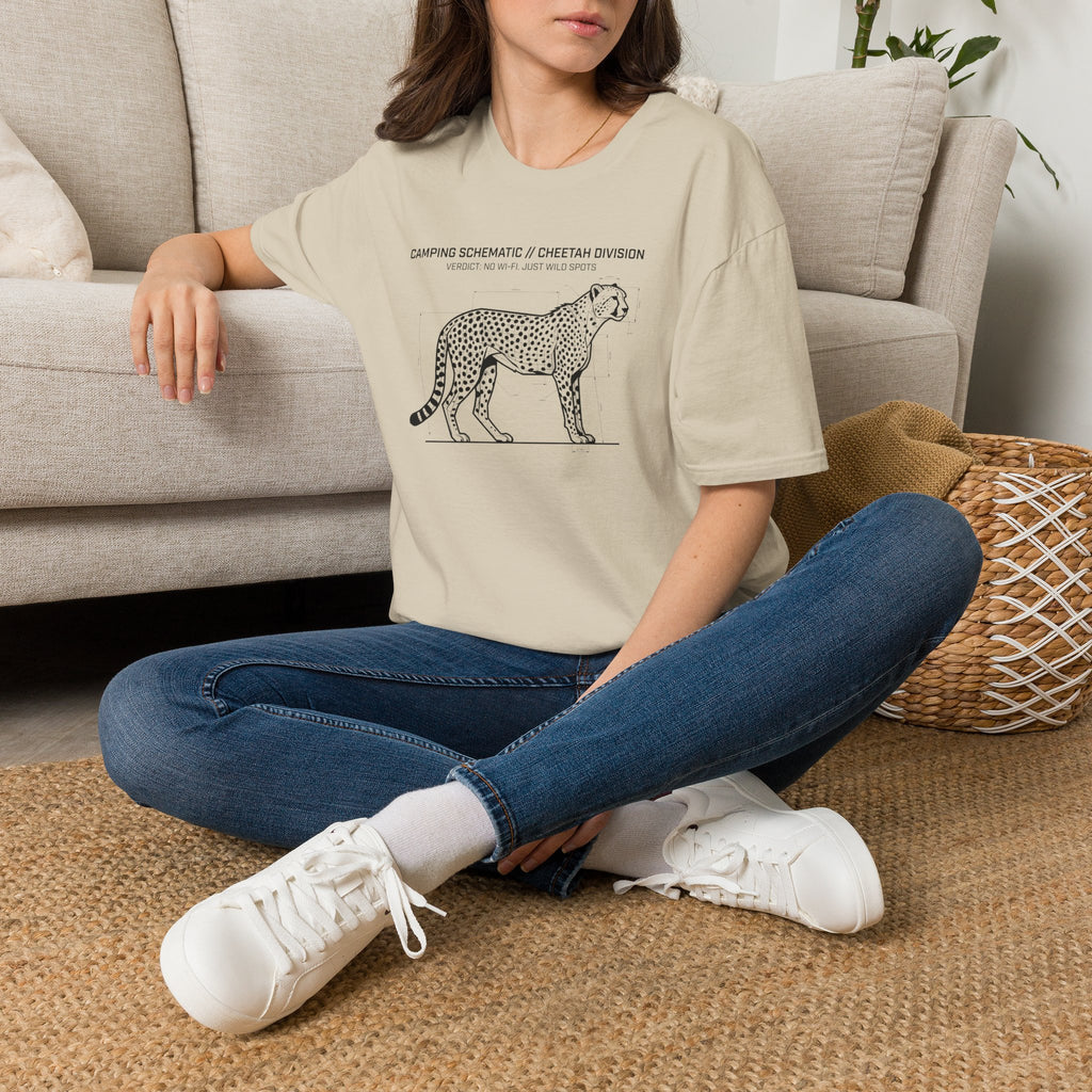 No wifi just wild spots cheetah – Adventure Graphic Art T-Shirt