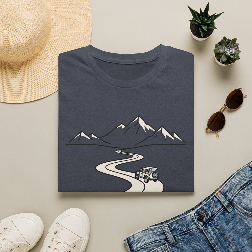 The open road – Adventure Graphic Line Art T-Shirt