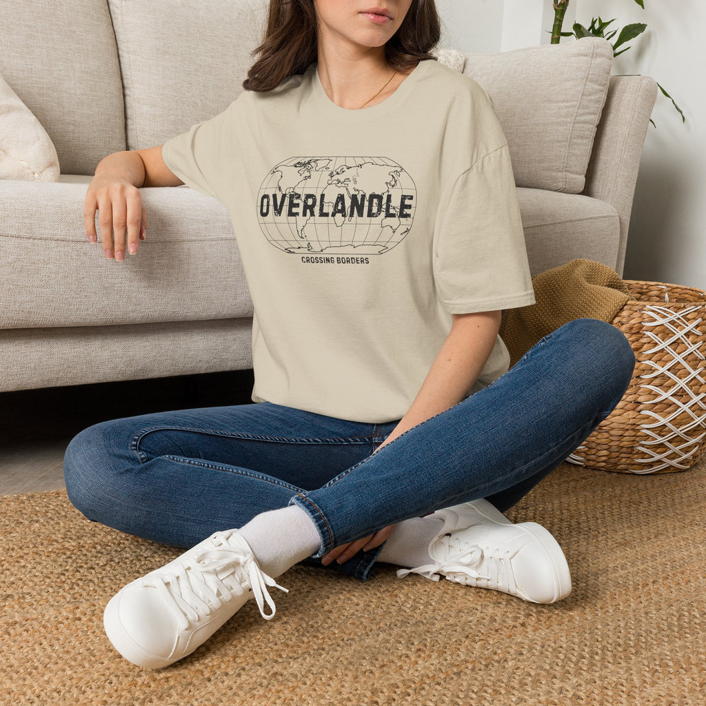 Overlandle globe – Adventure Graphic Art T-Shirt