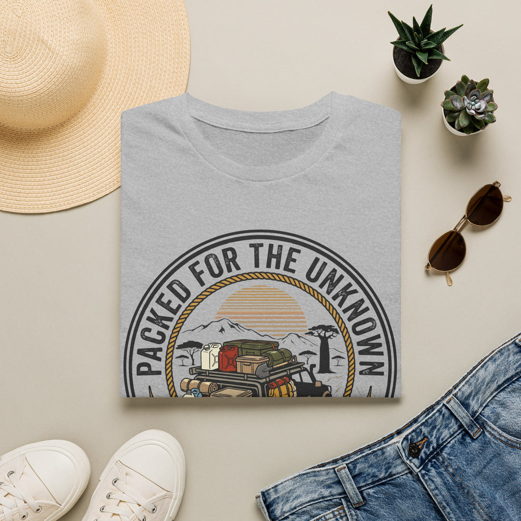 Packed for the unknown – Adventure Graphic T-Shirt