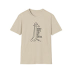 Hiking bit of a stretch giraffe – Adventure Graphic Line Art T-Shirt
