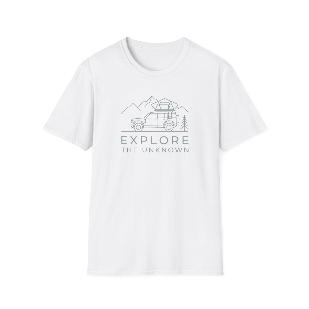 Explore The Unknown T‑Shirt — Adventure Off‑Road Graphic Tee