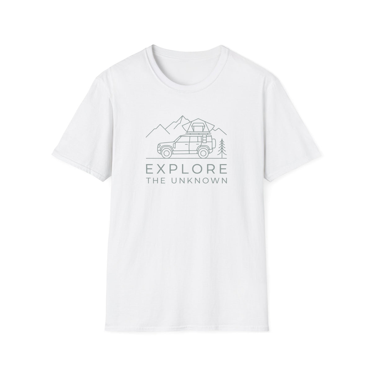 Explore The Unknown T‑Shirt — Adventure Off‑Road Graphic Tee