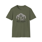 Deep roots forest living – Adventure Graphic Line Art T-Shirt