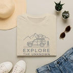 Explore The Unknown T‑Shirt — Adventure Off‑Road Graphic Tee