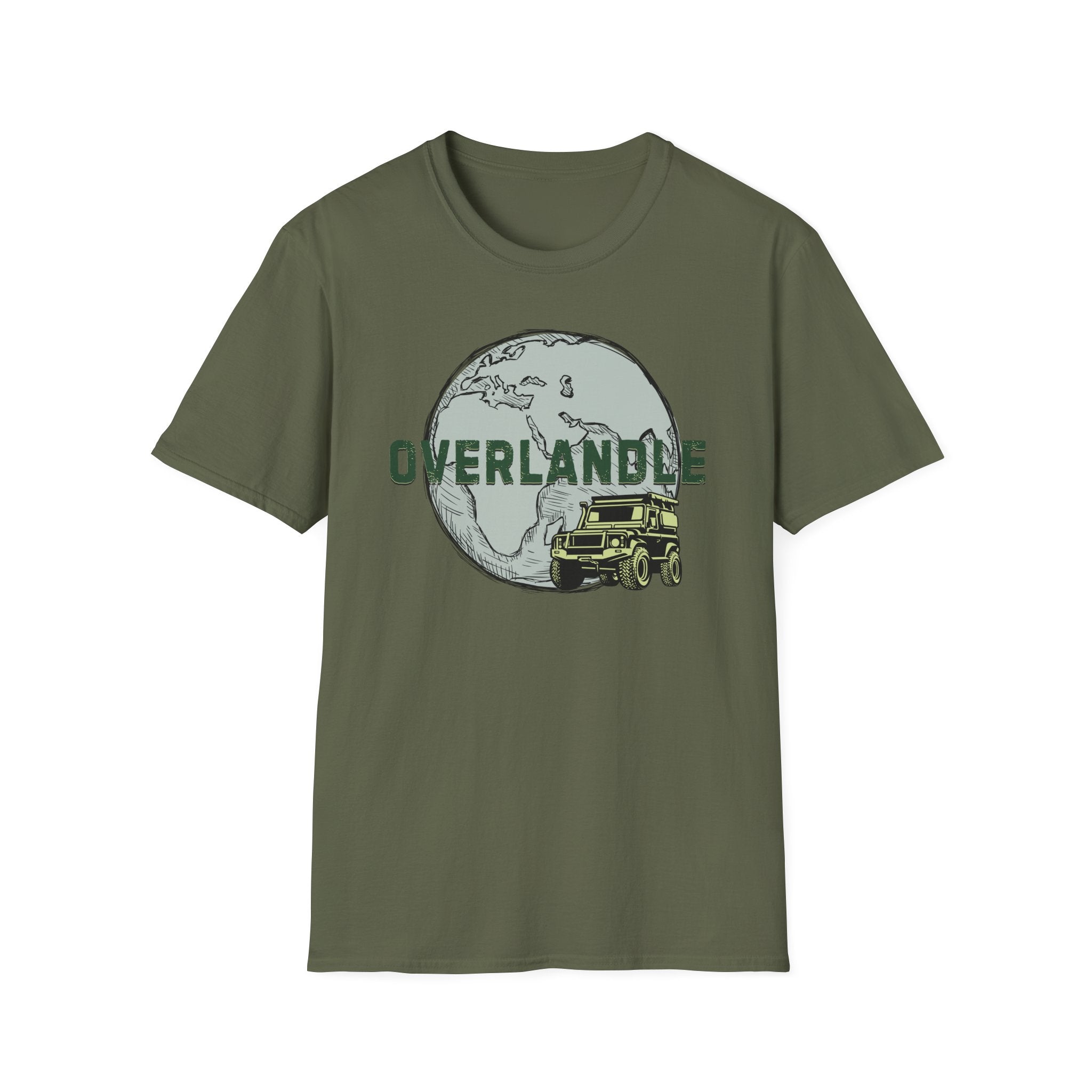 Overlandle logo – Adventure Graphic T-Shirt