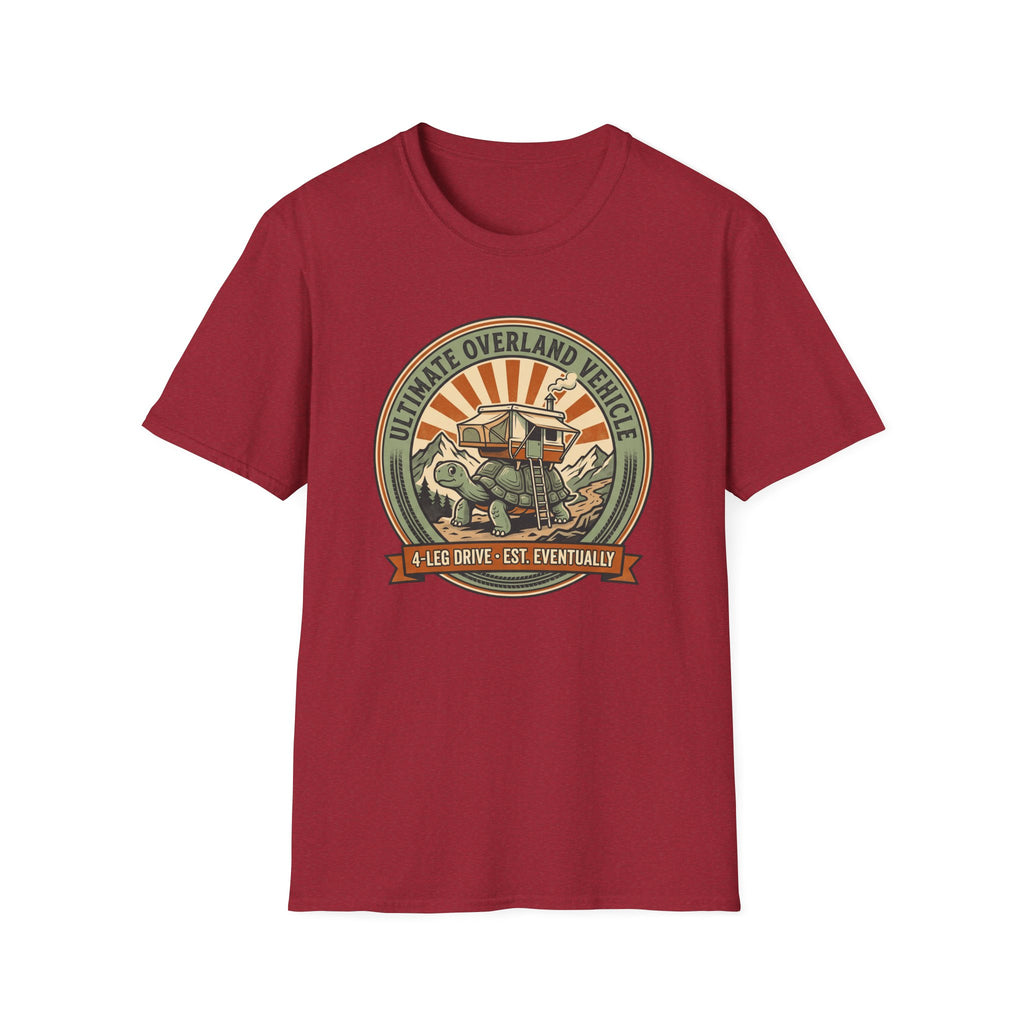 Ultimate overland tortoise – Adventure Graphic Badge Art T-Shirt