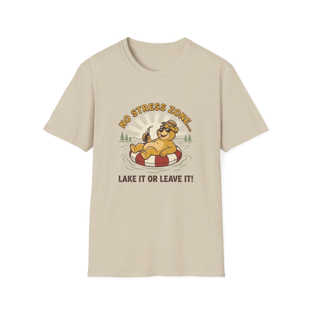 lake it or leave it bear – Adventure Graphic Cartoon Art T-Shirt