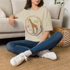 4 leg drive giraffe – Adventure Graphic Art T-Shirt