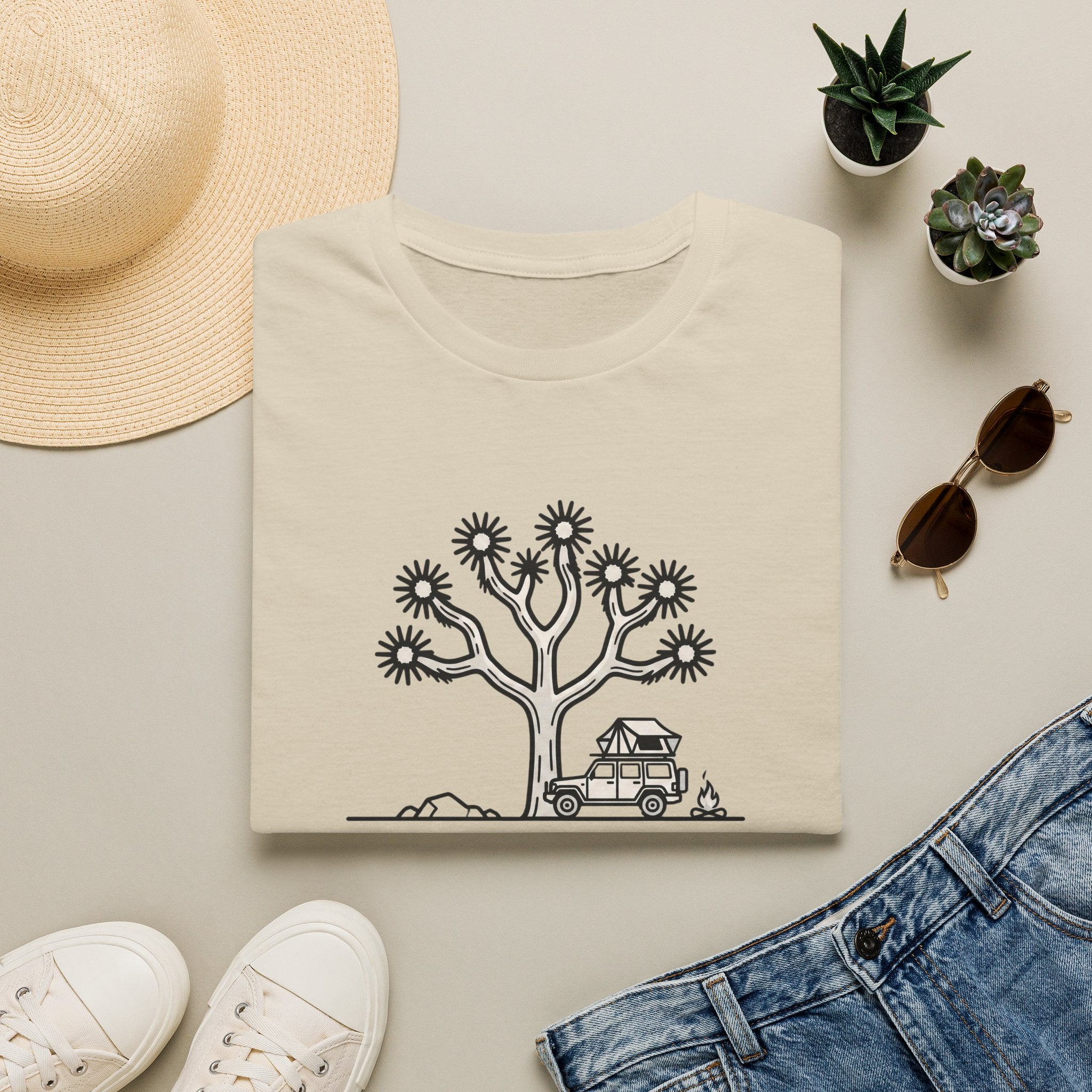 Desert soul limited shade – Adventure Graphic Line Art T-Shirt