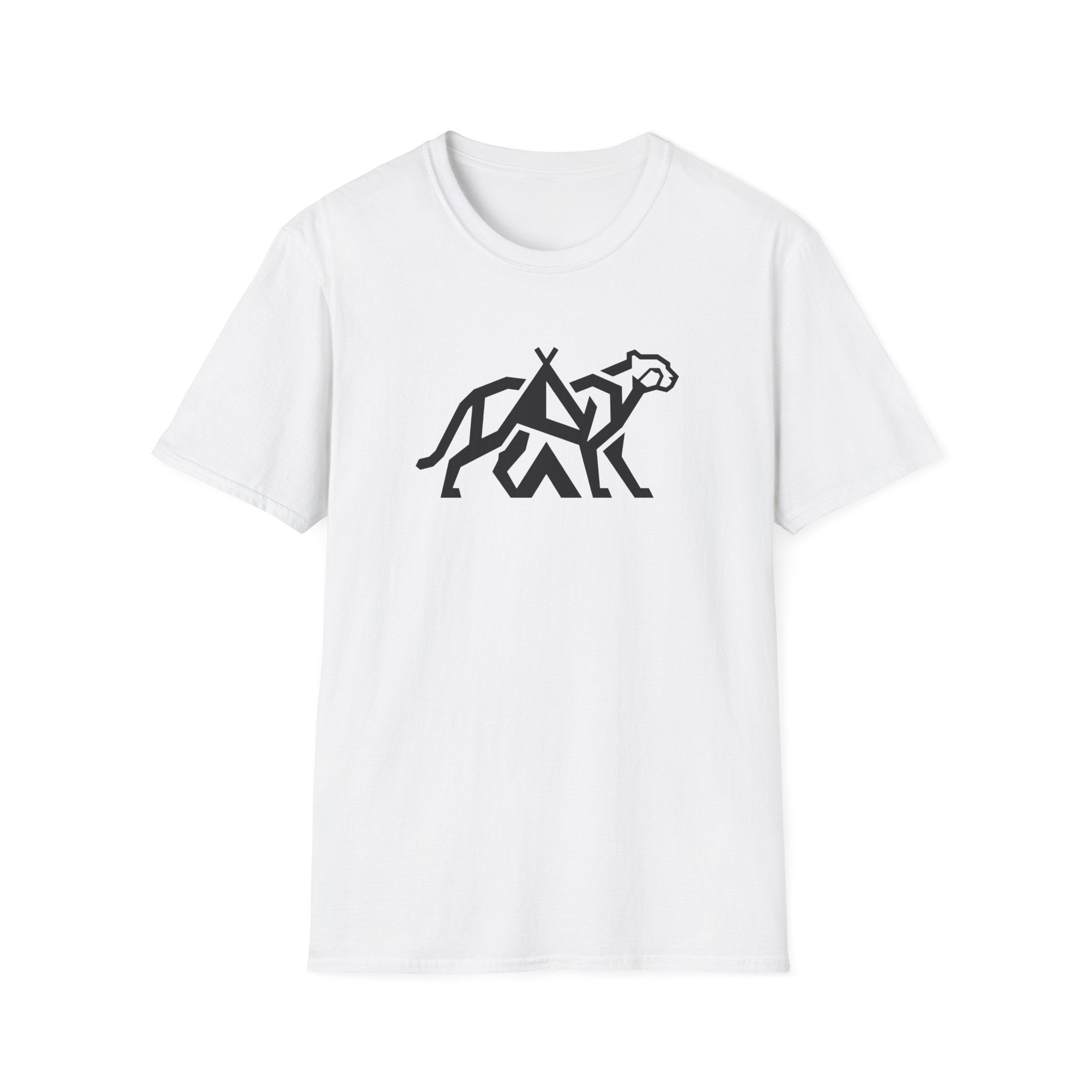 Cheetah tent infused – Adventure Graphic Line Art T-Shirt