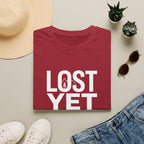 Lost Yet Found Text T-Shirt