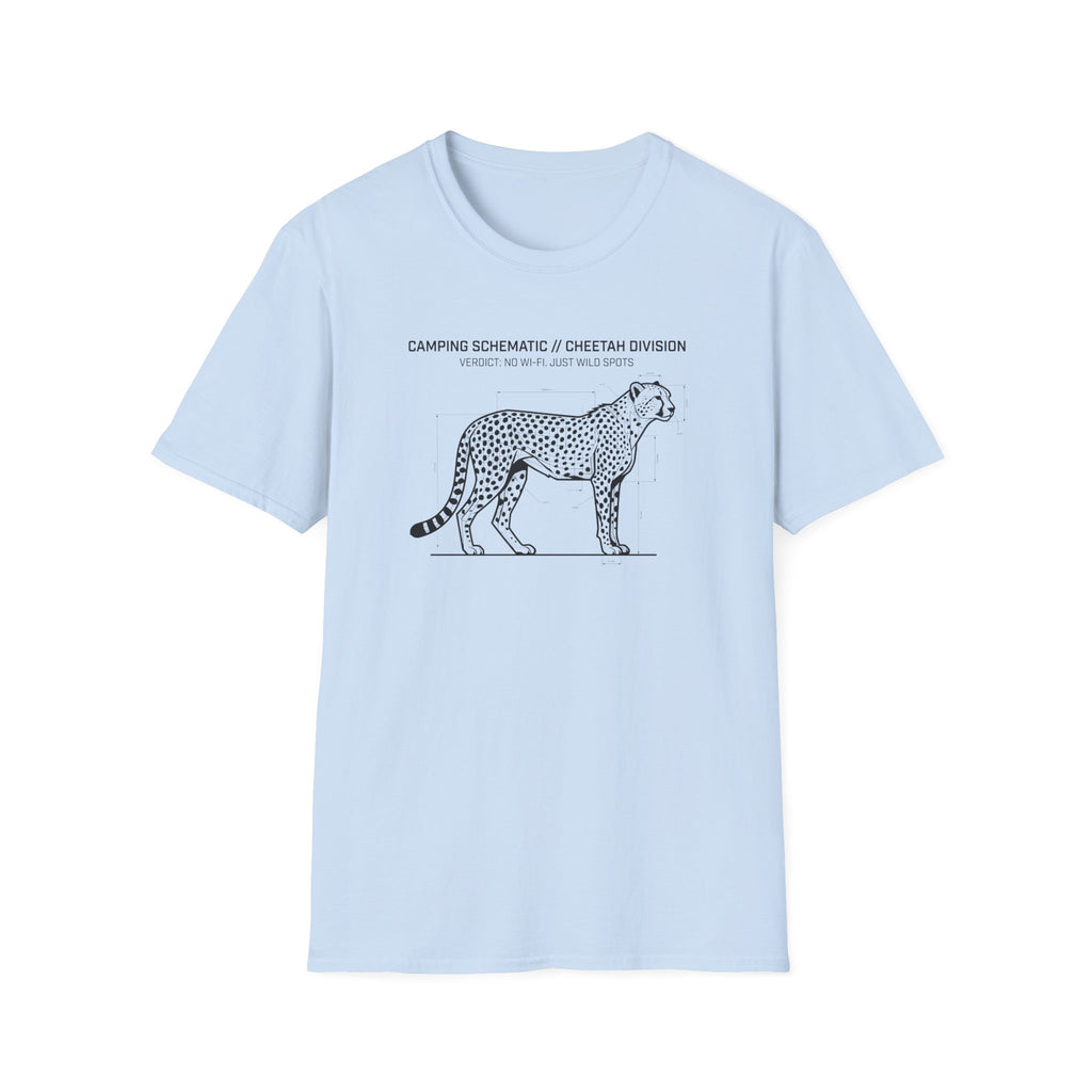 No wifi just wild spots cheetah – Adventure Graphic Art T-Shirt