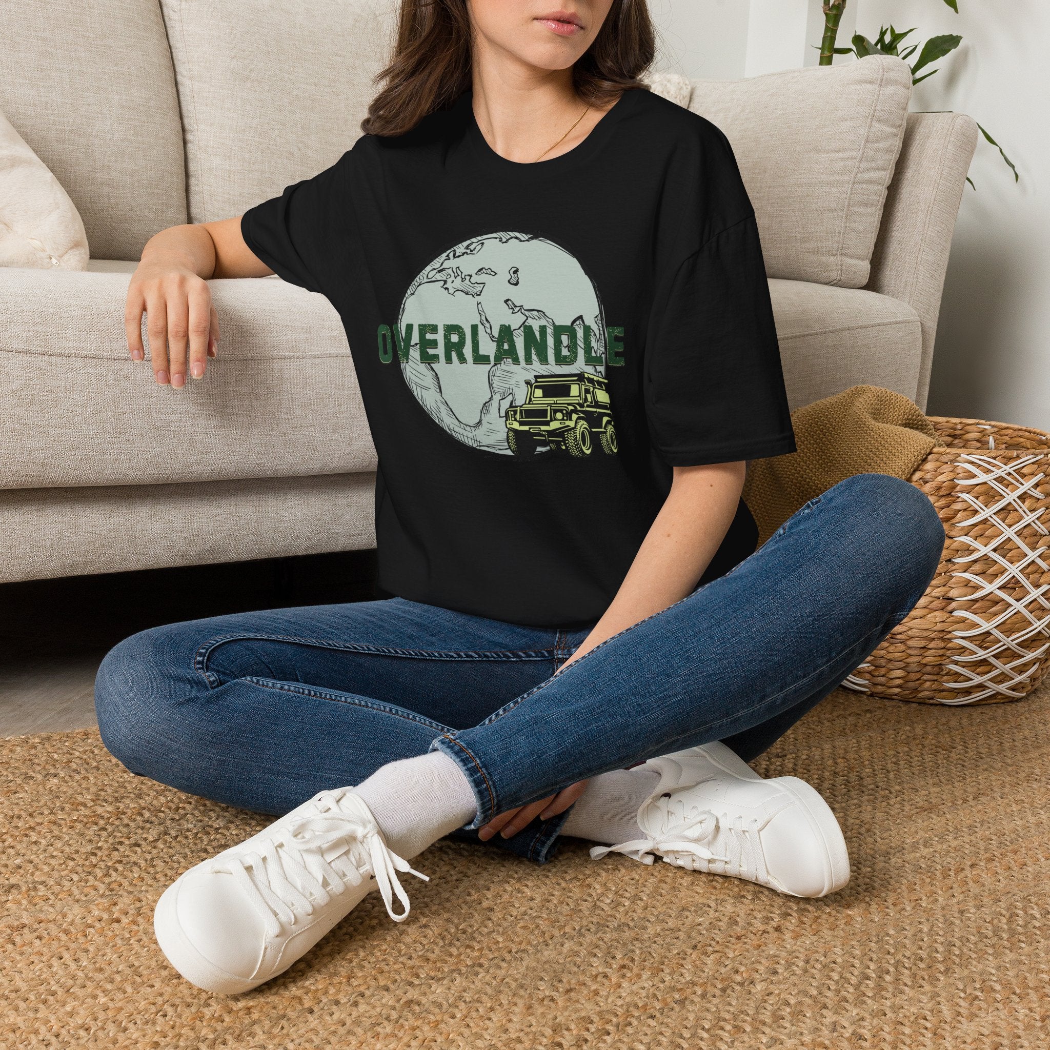 Overlandle logo – Adventure Graphic T-Shirt