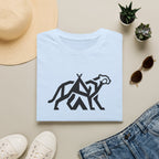 Cheetah tent infused – Adventure Graphic Line Art T-Shirt