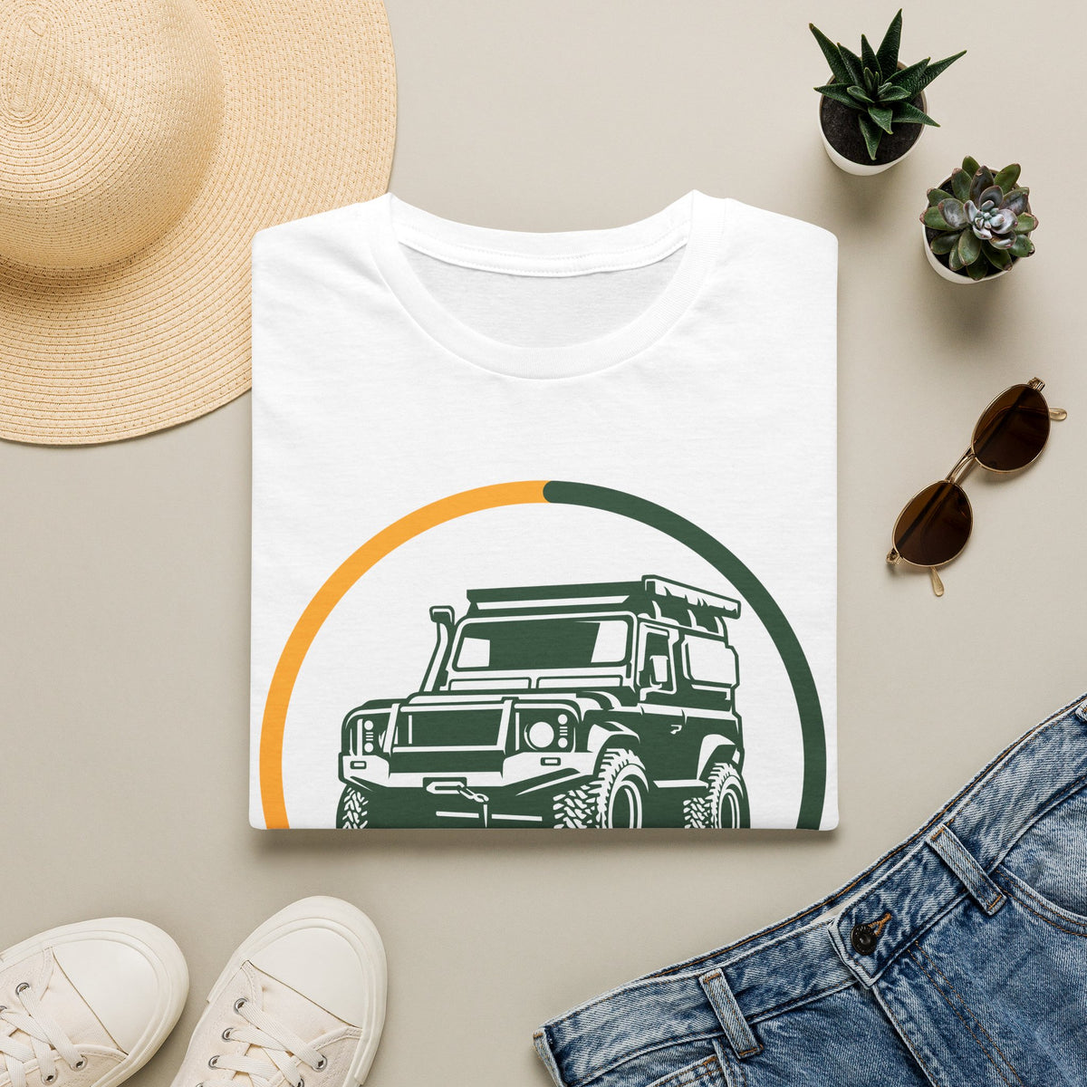 Overlandle progress ring – Adventure Graphic Art T-Shirt