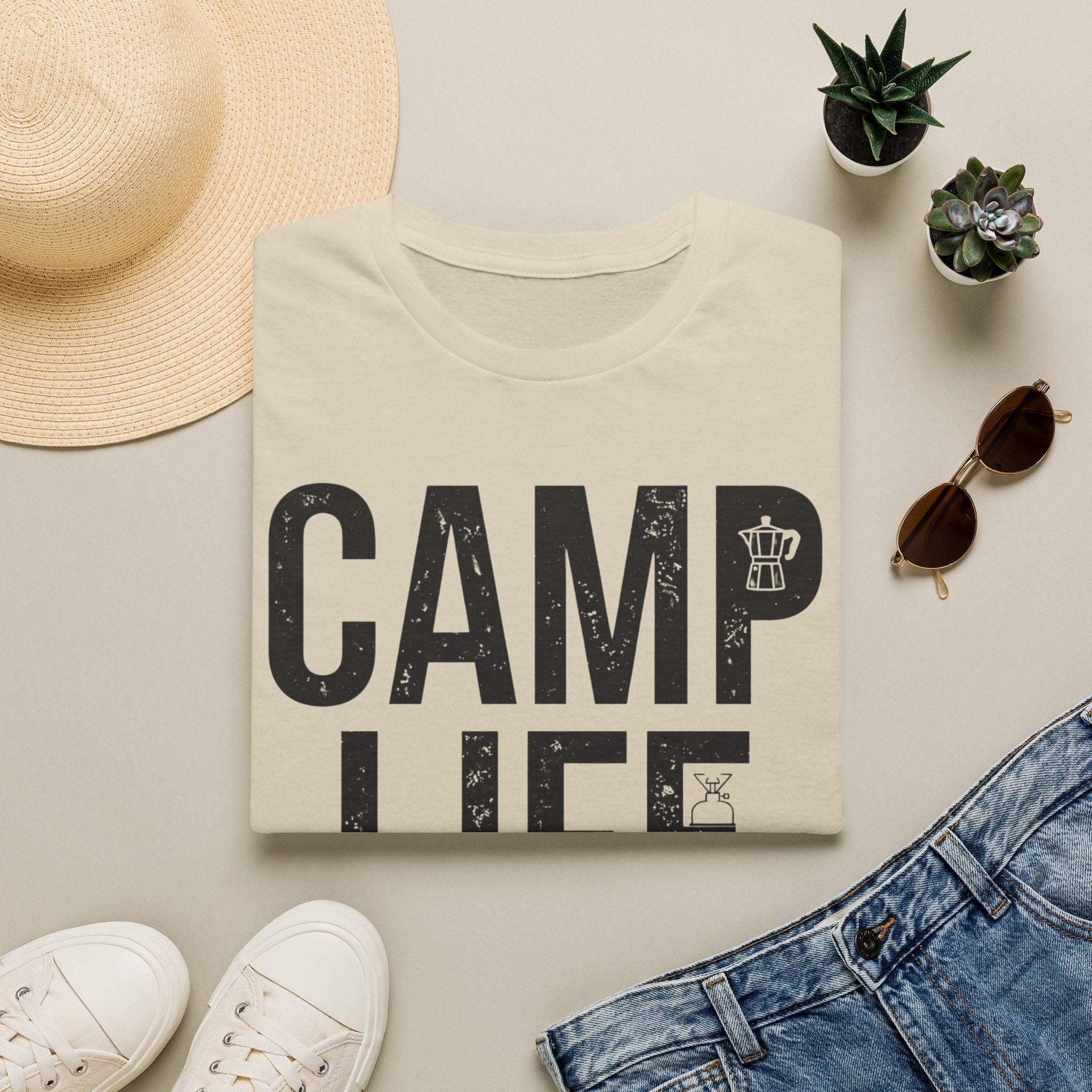 1 Camp Life Graphic Adventure T-Shirt