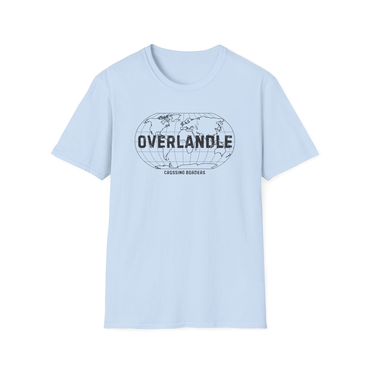 Overlandle globe – Adventure Graphic Art T-Shirt