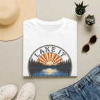 Lake it or leave it – Adventure Graphic Badge Art T-Shirt