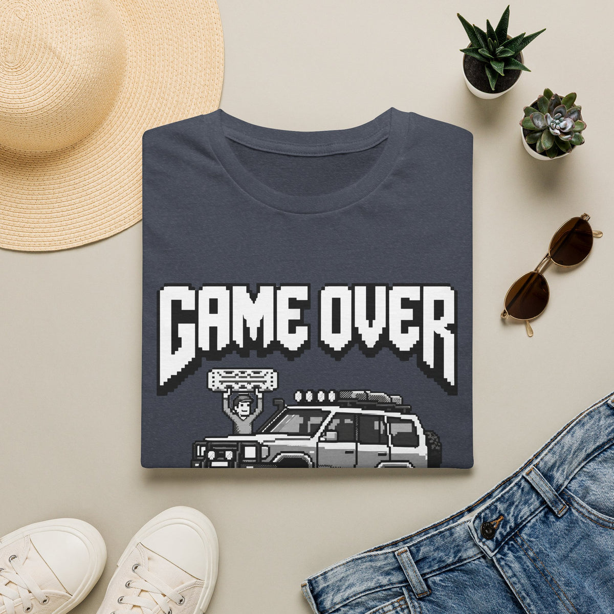 1 Game Over Press Winch T-Shirt