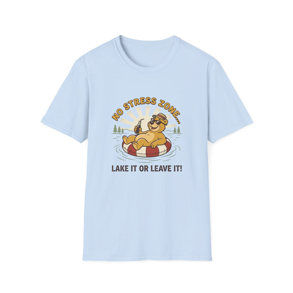 lake it or leave it bear – Adventure Graphic Cartoon Art T-Shirt