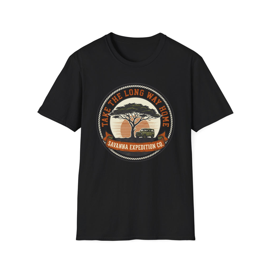 Take the long way Savanna – Adventure Graphic T-Shirt