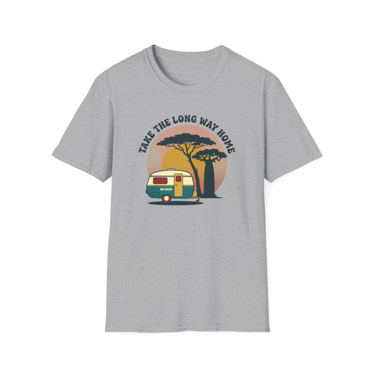 Take the long way home caravan – Adventure Graphic T-Shirt