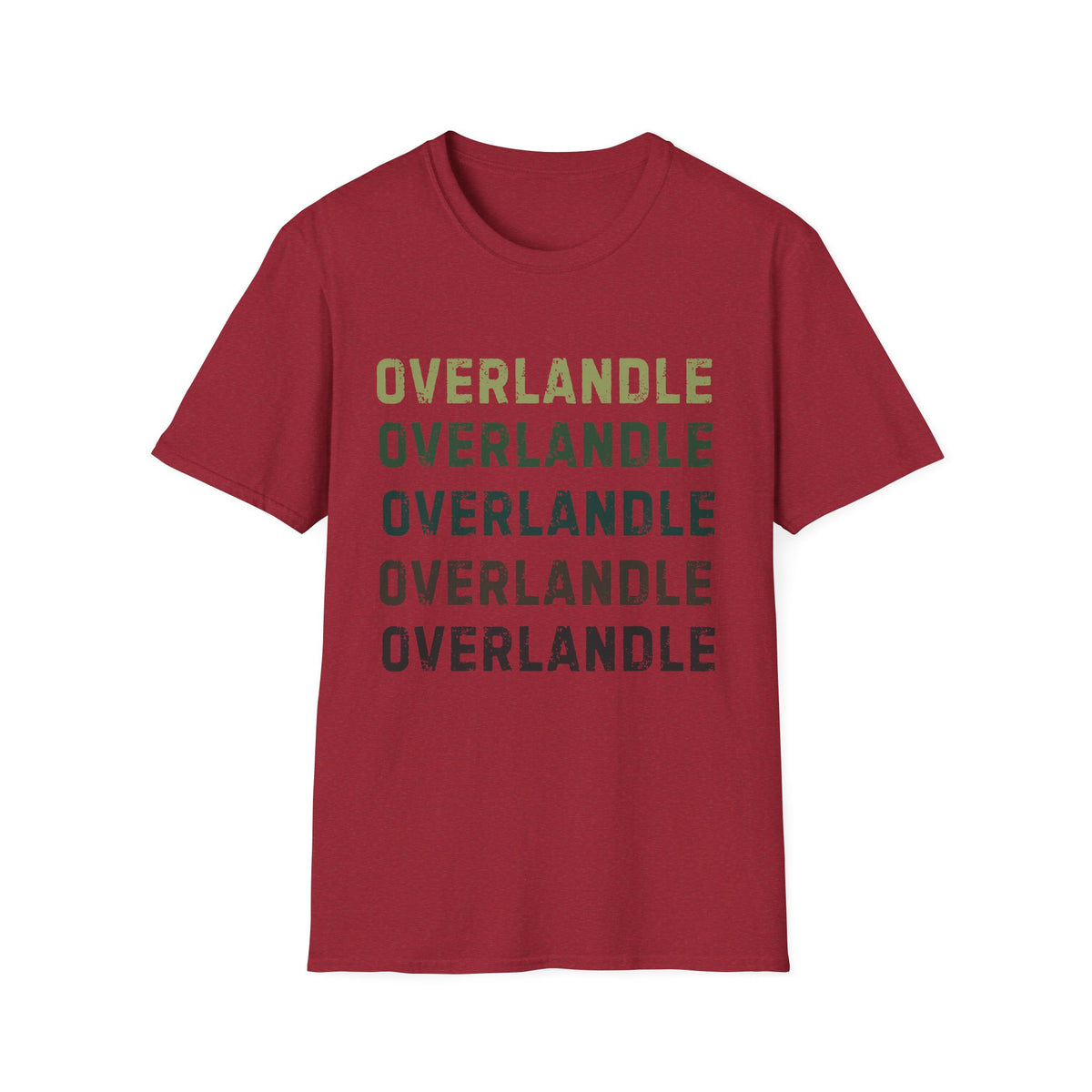 Overlandle overlandle repeat – Adventure Graphic Art T-Shirt