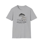 Oceans edge coastal life – Adventure Graphic Line Art T-Shirt