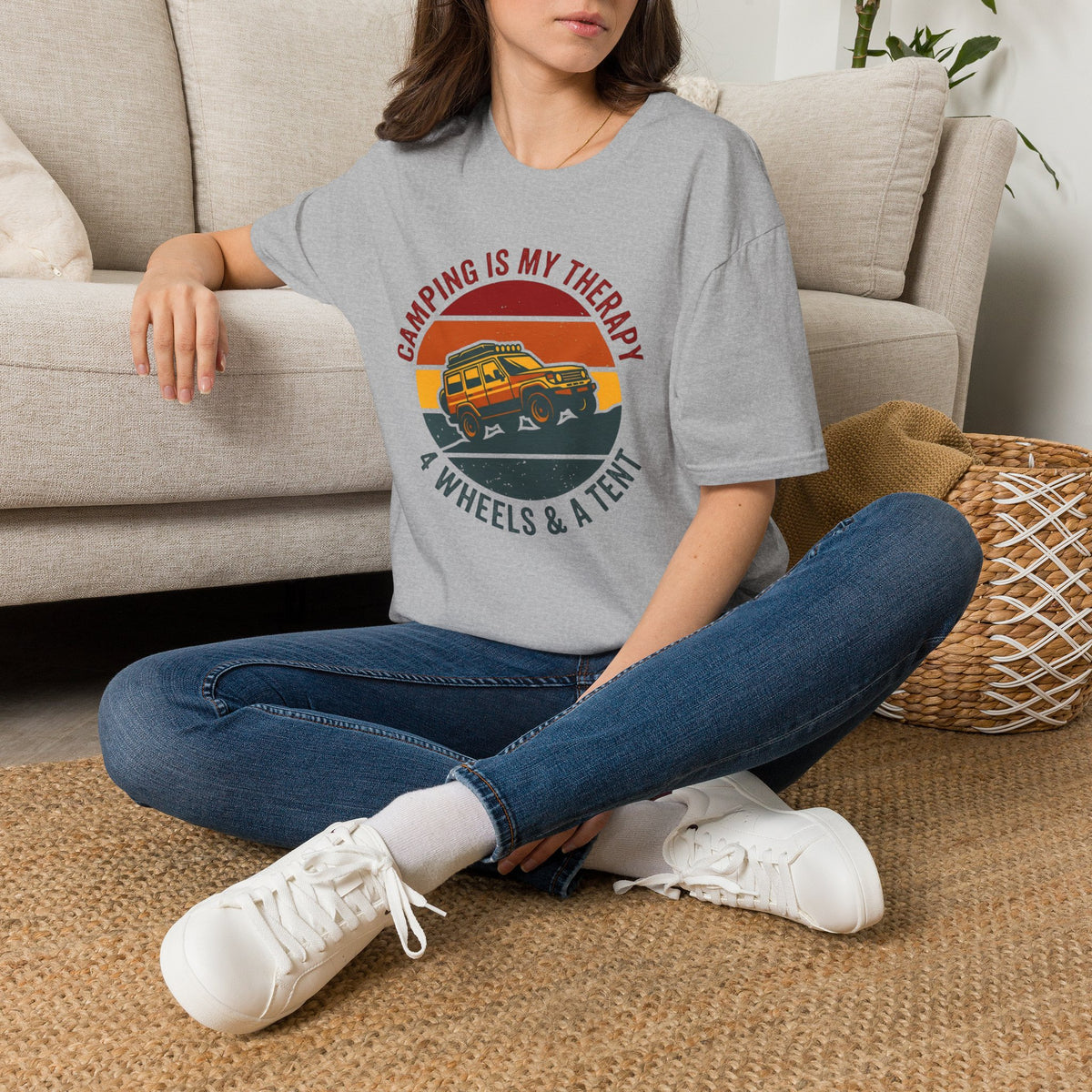 Camping Is My Therapy T-Shirt