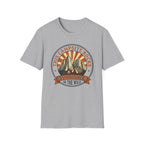 This camp site rocks – Adventure Graphic Badge Art T-Shirt