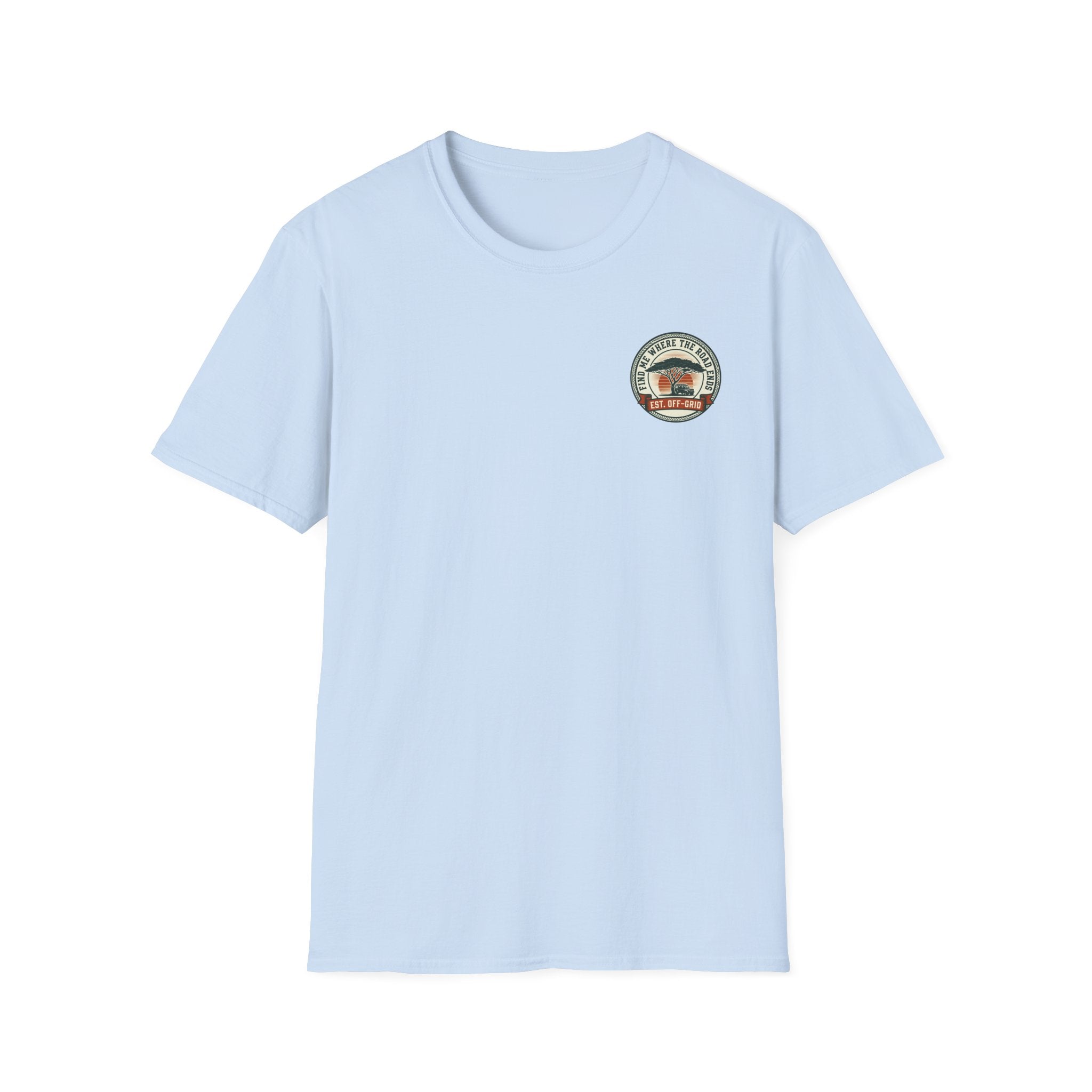 Find me where the road ends – Adventure Graphic T-Shirt