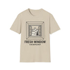 Fresh window – Adventure Graphic Line Art T-Shirt