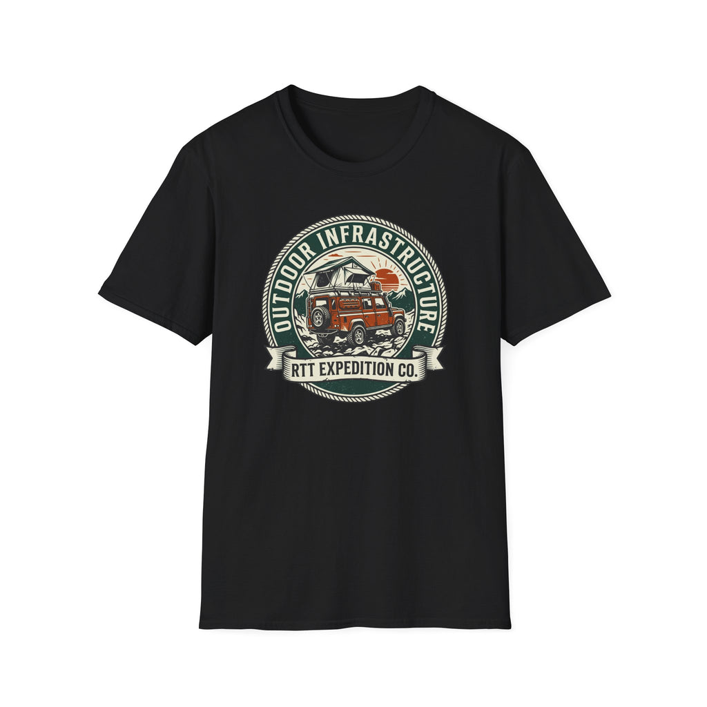 Outdoor infrastructure – Adventure Graphic Badge T-Shirt