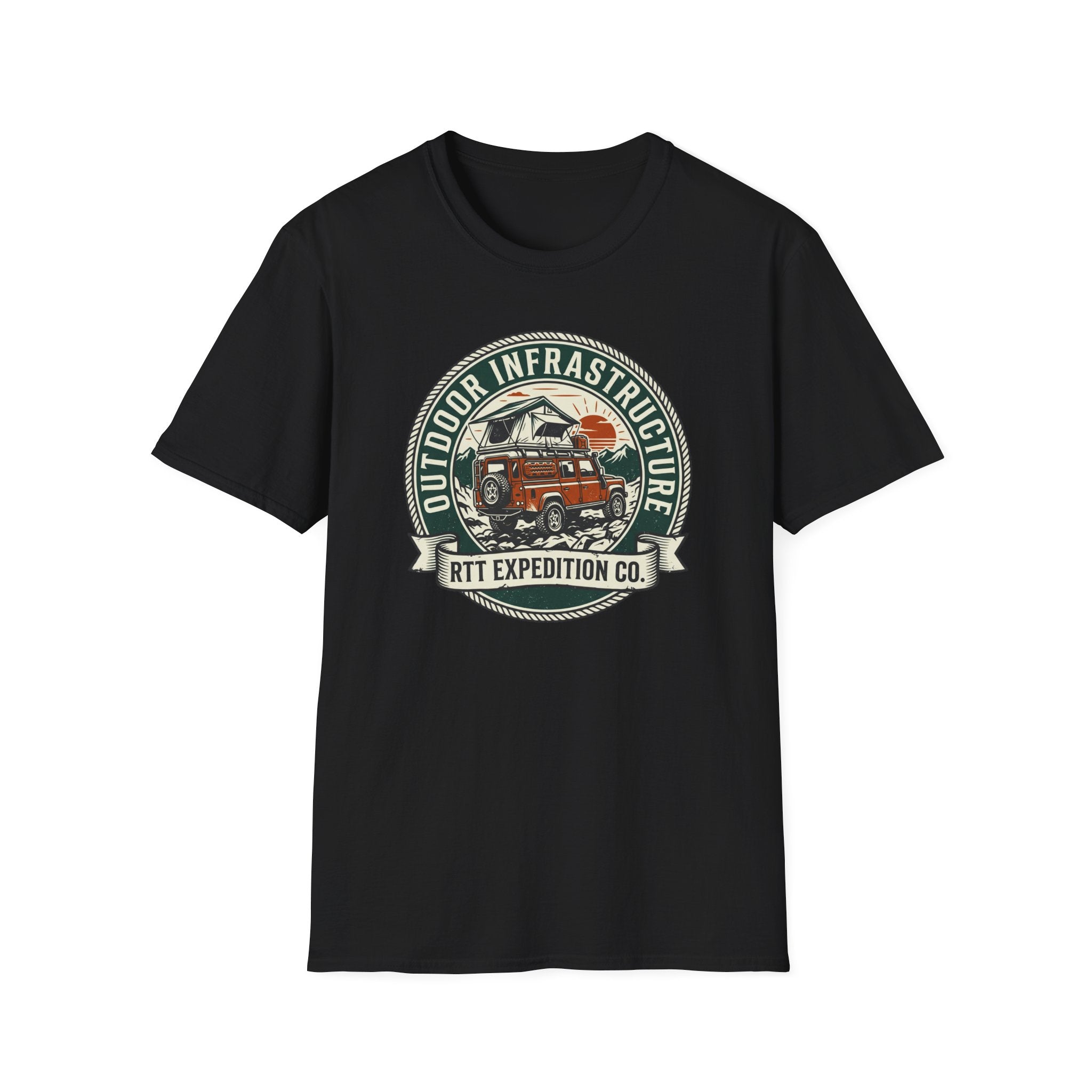Outdoor infrastructure – Adventure Graphic Badge T-Shirt