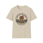 King of the trail lion - – Adventure Graphic Badge Art T-Shirt