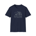 Explore The Unknown T‑Shirt — Adventure Off‑Road Graphic Tee