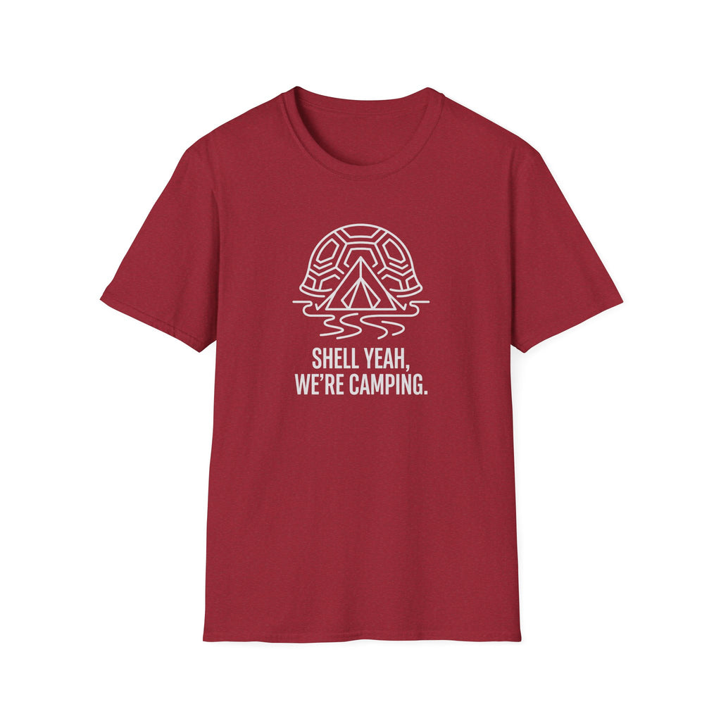 Shell yeah tortoise – Adventure Graphic Line Art T-Shirt