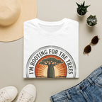 I am rooting for trees baobab – Adventure Graphic Badge Art T-Shirt