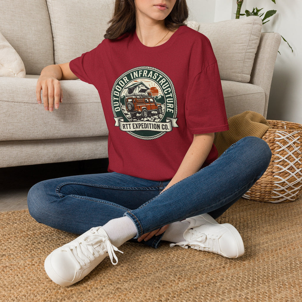 Outdoor infrastructure – Adventure Graphic Badge T-Shirt