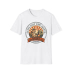 Leave only paw prints cougar – Adventure Graphic Cartoon Art T-Shirt