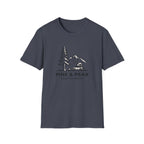 Pine and peak mountain escape – Adventure Graphic Line Art T-Shirt