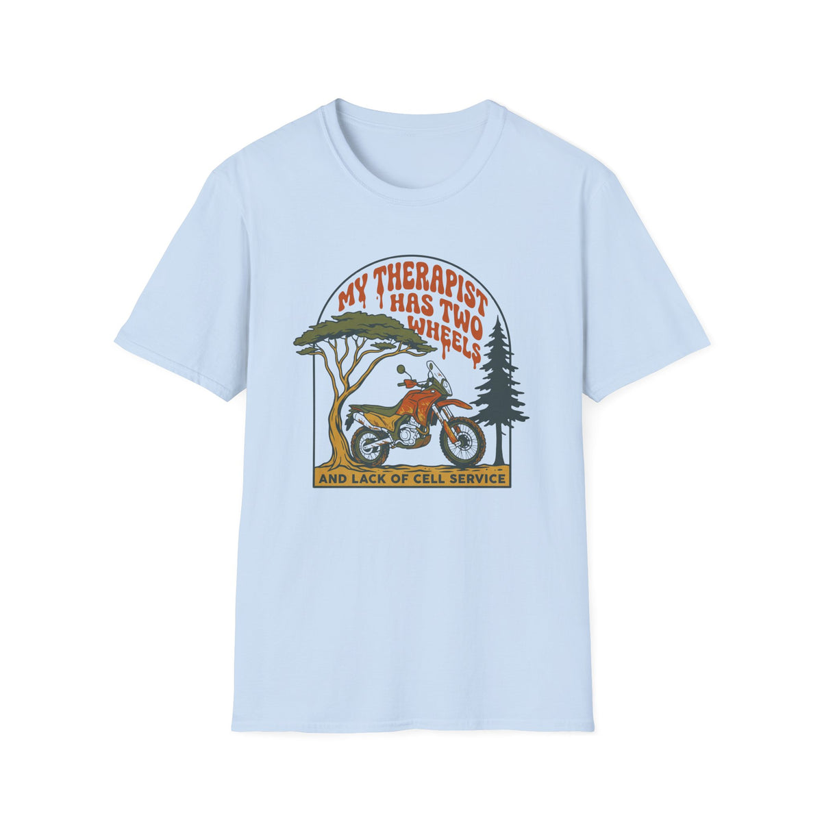 My therapist has two wheels – Adventure Graphic T-Shirt