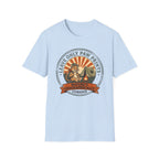 Leave only paw prints cougar – Adventure Graphic Cartoon Art T-Shirt
