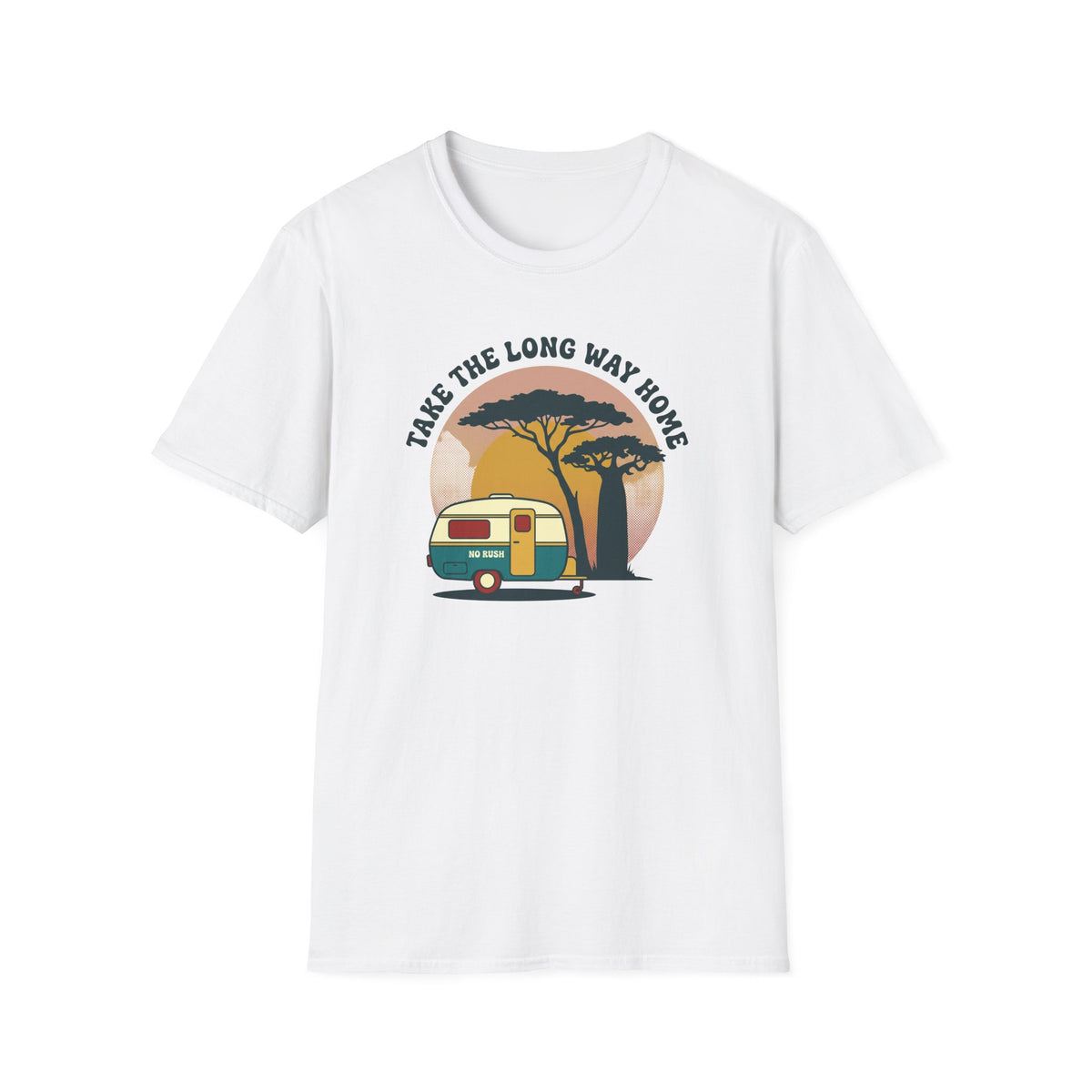 Take the long way home caravan – Adventure Graphic T-Shirt