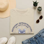 Recovery gear – Adventure Graphic Blue Print T-Shirt