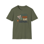 Camp nap eat repeat koala – Adventure Graphic Cartoon Art T-Shirt