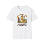 Dad knows short cut bear – Adventure Graphic Cartoon Art T-Shirt