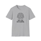 Shell yeah tortoise – Adventure Graphic Line Art T-Shirt
