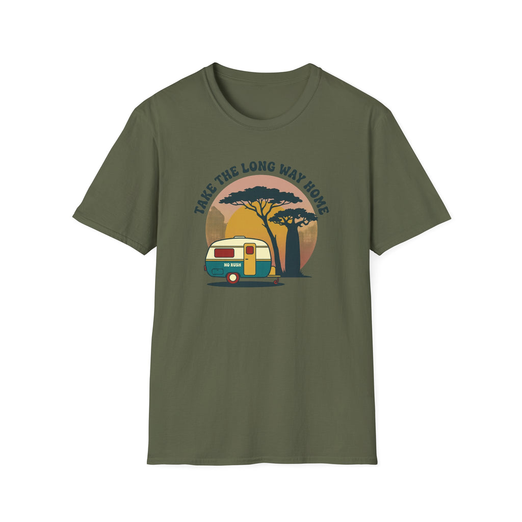 Take the long way home caravan – Adventure Graphic T-Shirt
